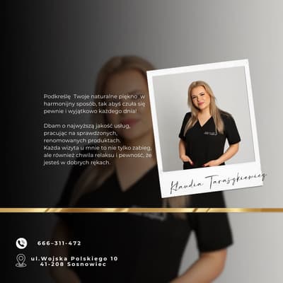 Wizażystka Klaudia Taraszkiewicz Beauty Art w sosnowiec