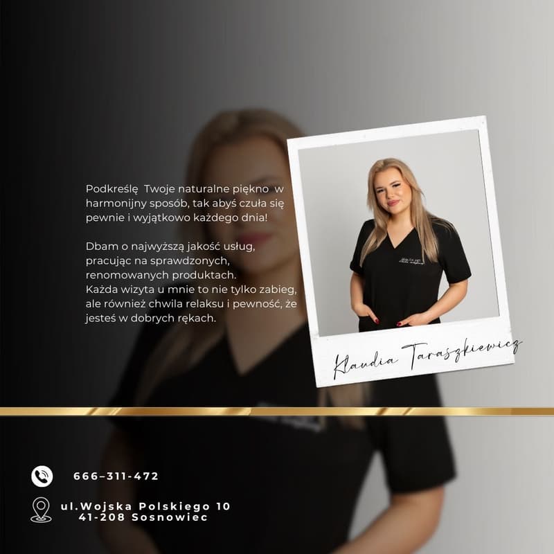 Wizażystki i Stylistki Klaudia Taraszkiewicz Beauty Art w Sosnowiec